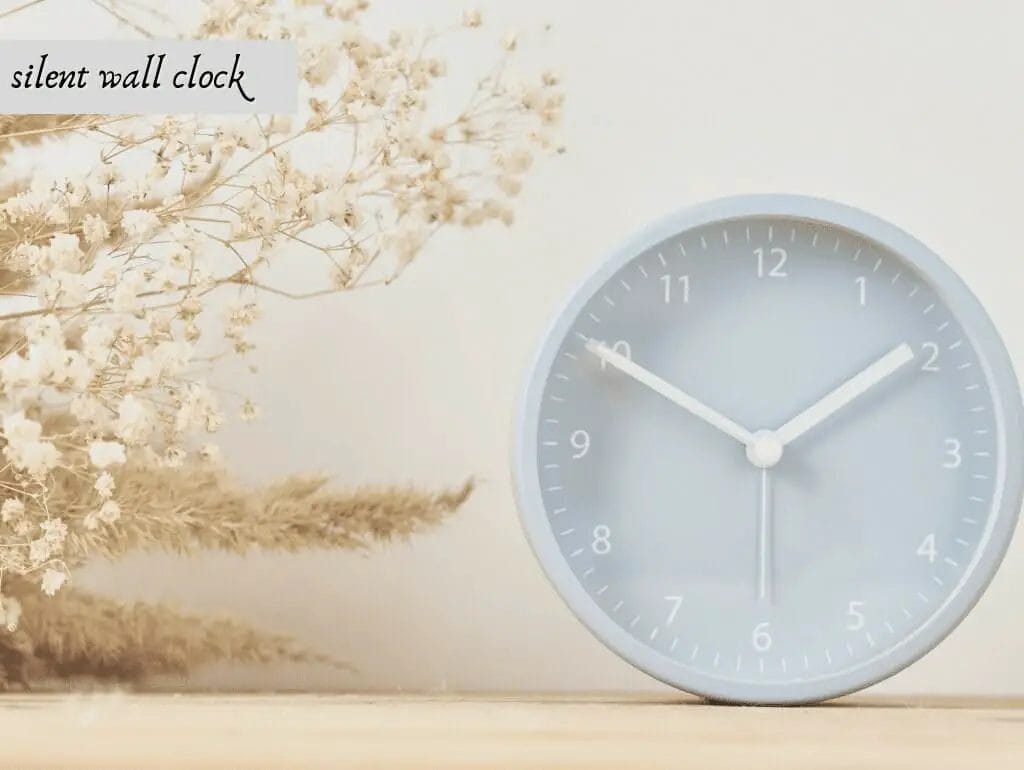 silent wall clock
