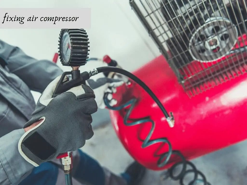 fixing air compressor