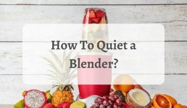 hwo to quiet a blender