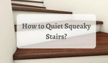 How to Quiet Squeaky Stairs