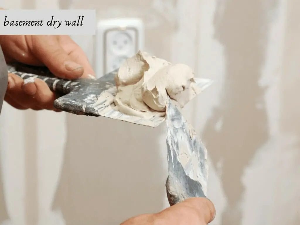 basement dry wall